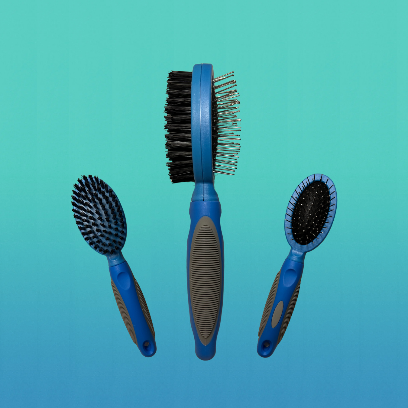 Double-Sided De-Shed Brush