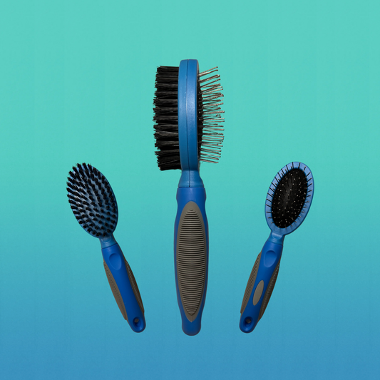 Double-Sided De-Shed Brush